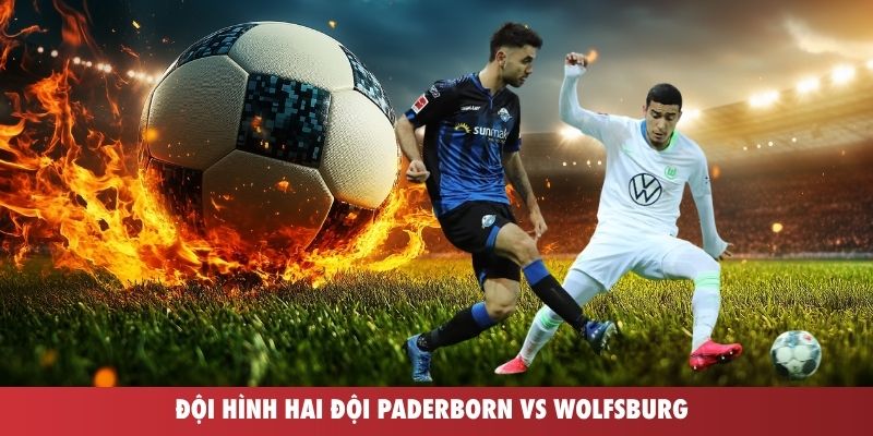 Đội hình hai đội Paderborn vs Wolfsburg